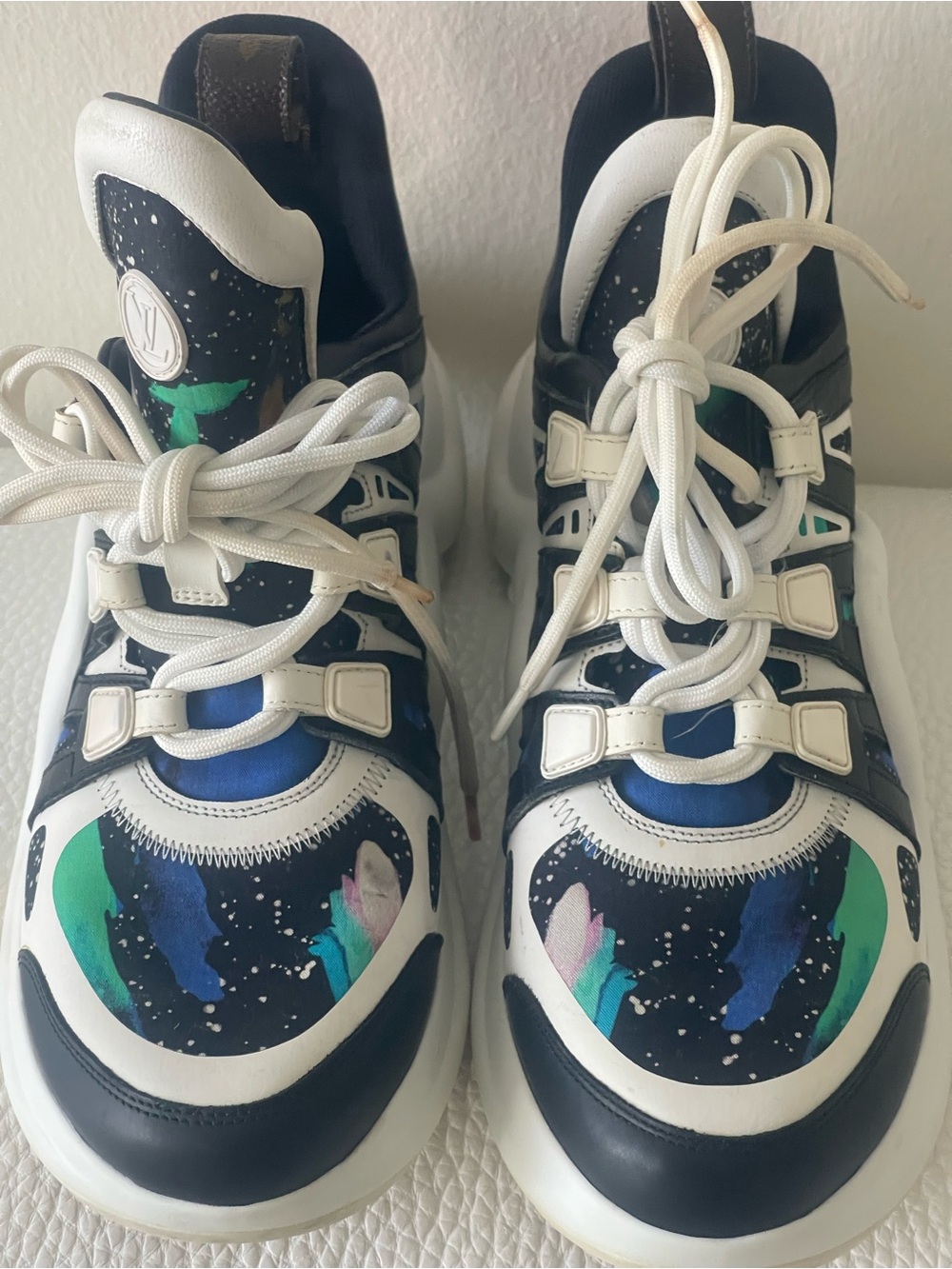 RARE Louis Vuitton Archlight Sneakers – MulticolorSize 39 / US 9 – 100% Authenti